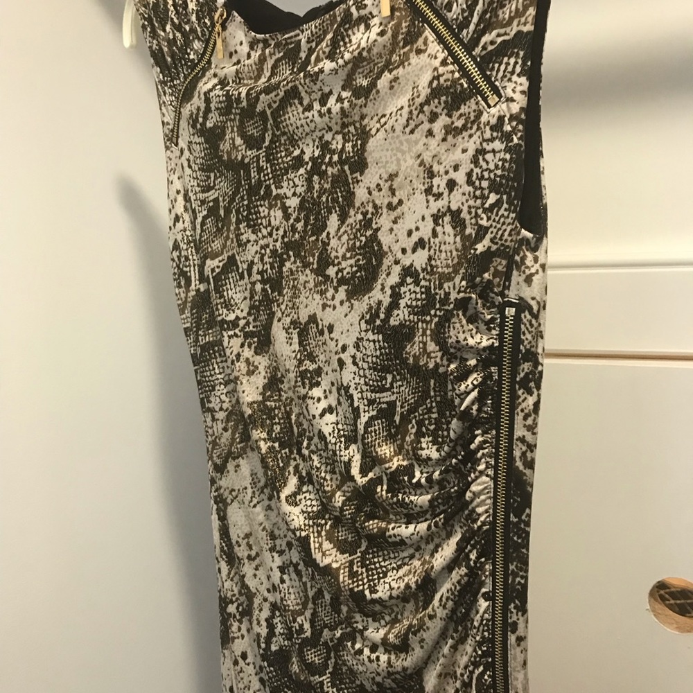 Snakeskin Party Dress